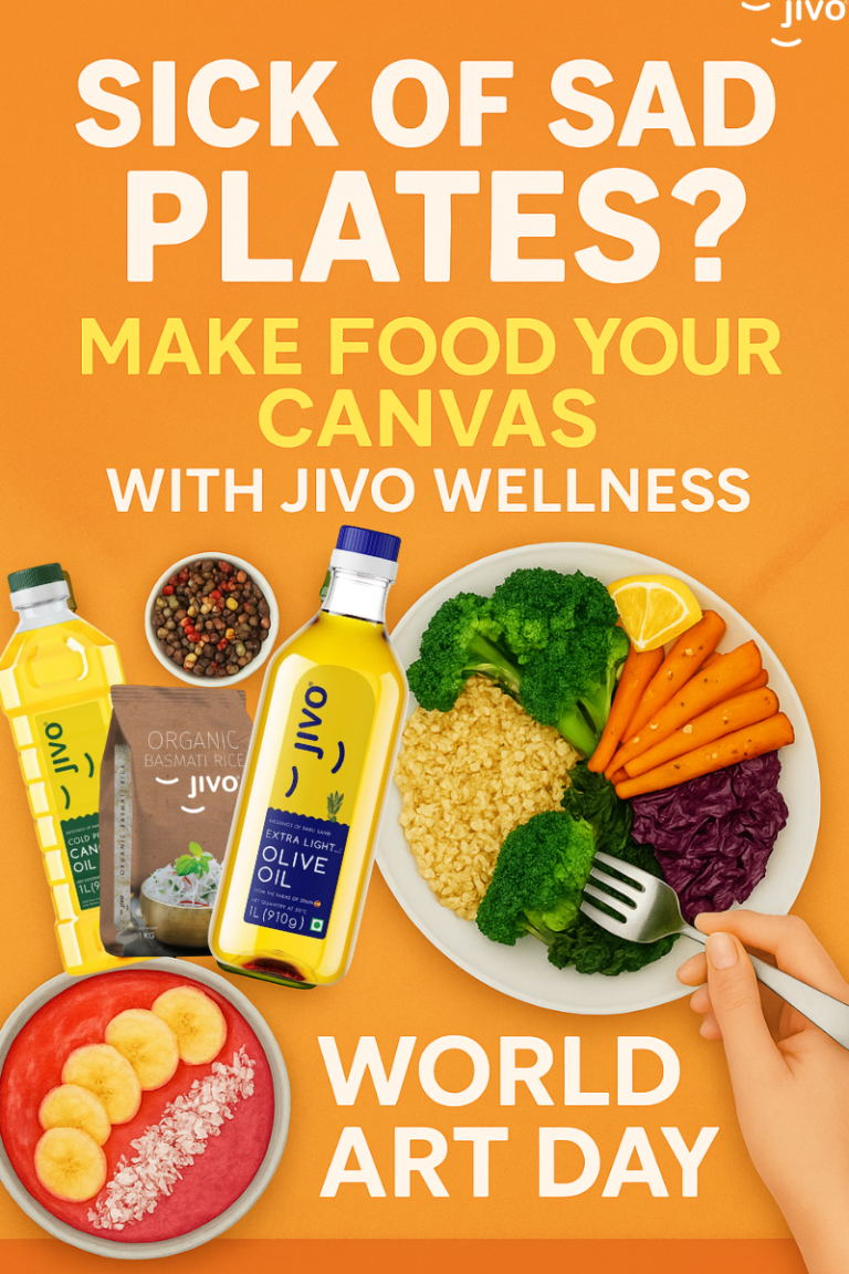 Sick of Sad Plates? Make Food Your Canvas with Jivo Wellness | Healthy ...