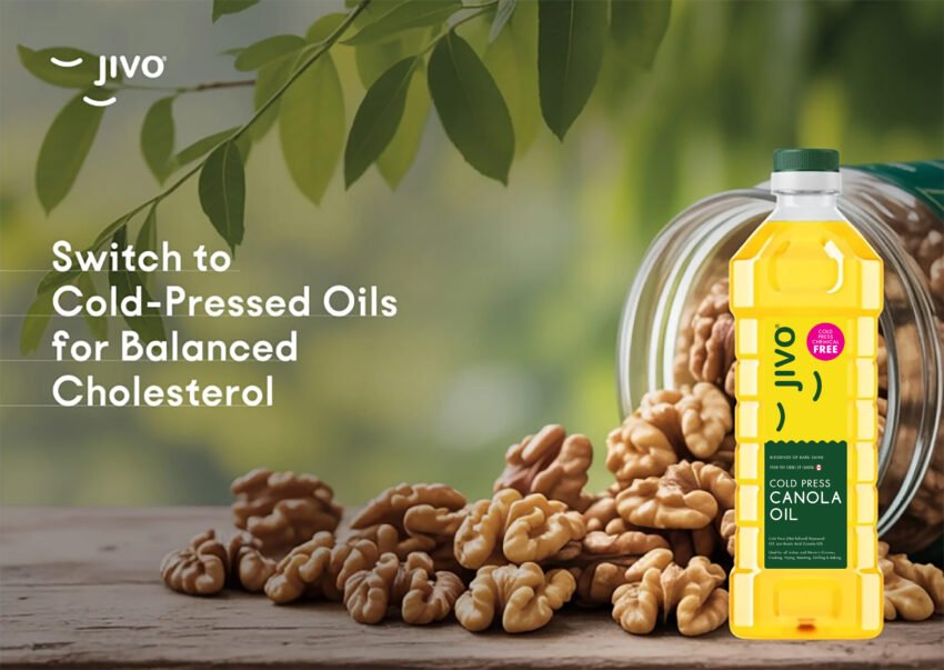 Buy the best cold-pressed cooking oils in India with healthy fats and low saturated fats to manage your cholesterol level.