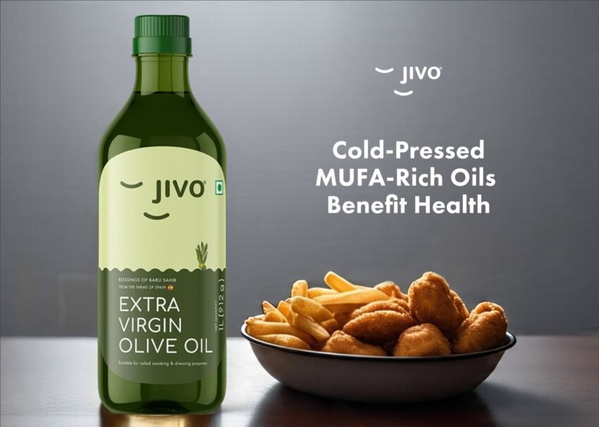 Discove the 7 Health Benefits of Jivo's Best Cold-Pressed Cooking Oils in India that are rich in MUFA