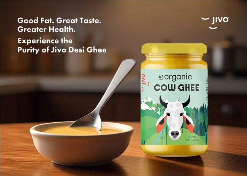 Best Desi Ghee in India by the best cooking oil brand - Jivo