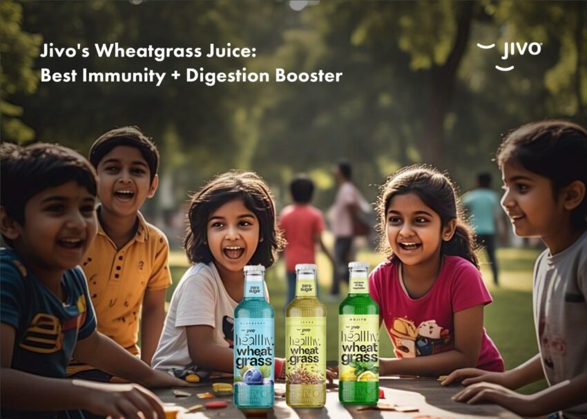Jivo Wheatgrass Juice - Best Health Drink in India for boosting immunity and digestion