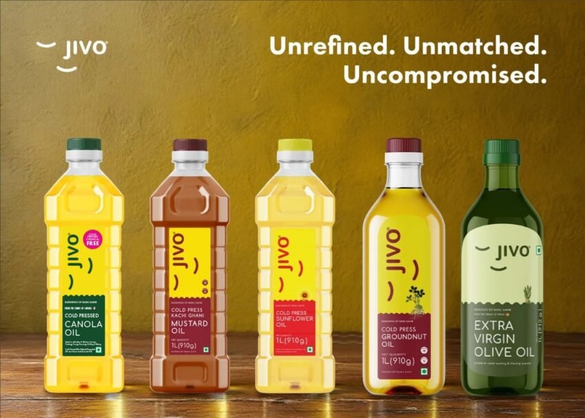 Best Unrefined cooking oils in India - Jivo cold-pressed oils