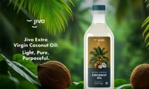 Best cooking oils in India - Jivo Extra Virgin Coconut Oil