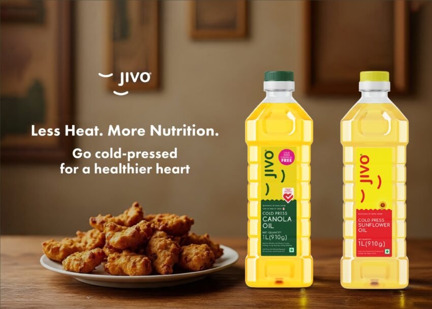 Best cooking oils for heart in India - Jivo Cold-Pressed Oils