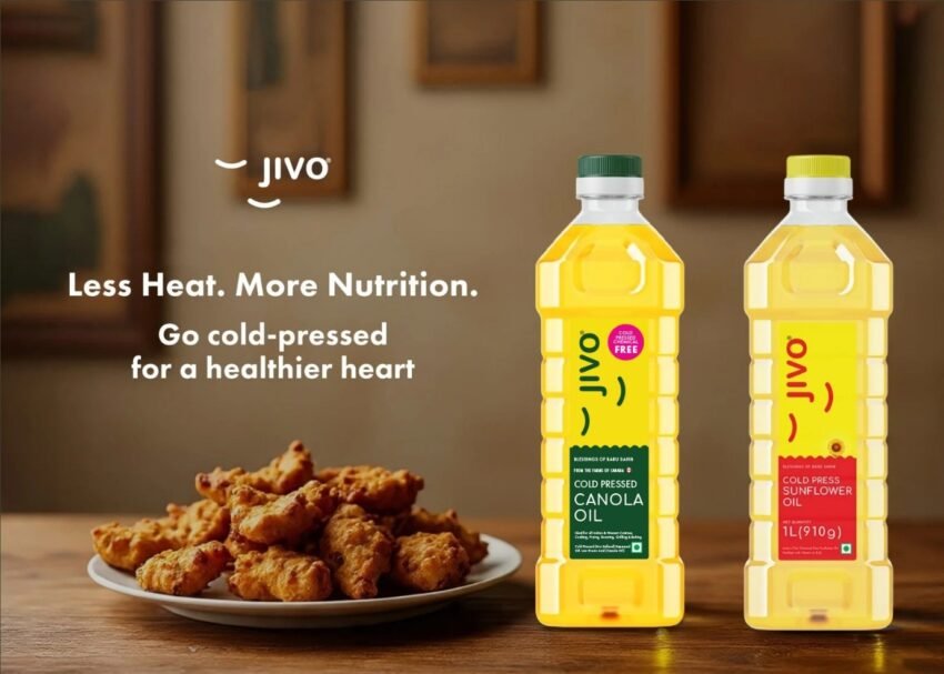 Best cooking oils for heart in India - Jivo Cold-Pressed Oils