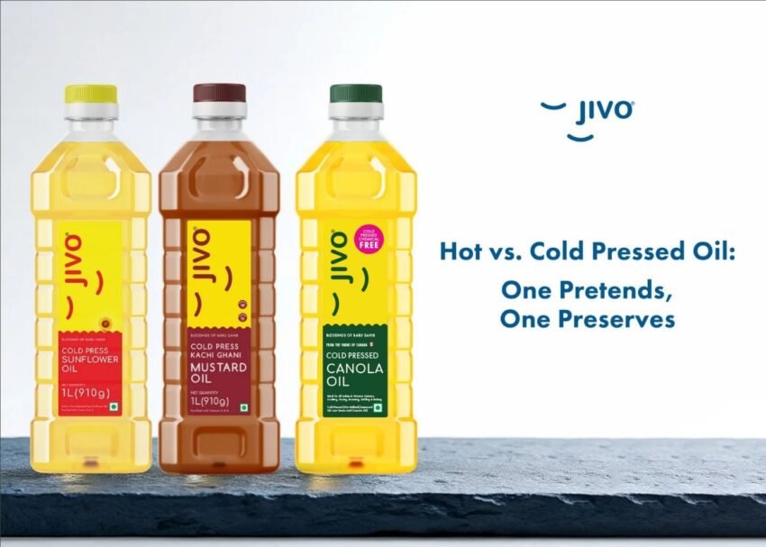 Best cold-pressed oils in India - Jivo health & kitchen-friendly cooking oils