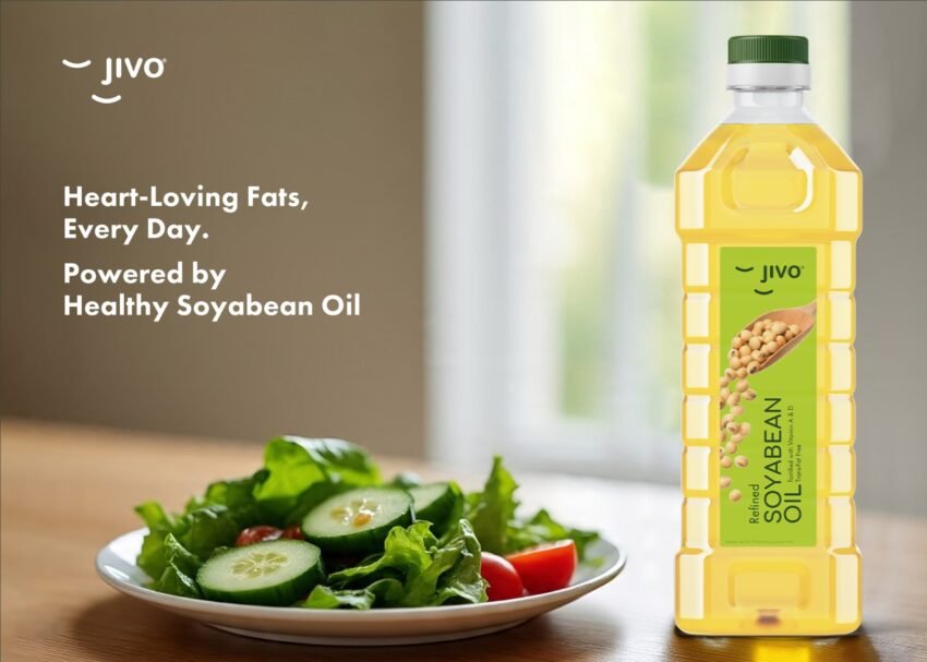 Healthy Soyabean Oil - Jivo best cooking oil in India