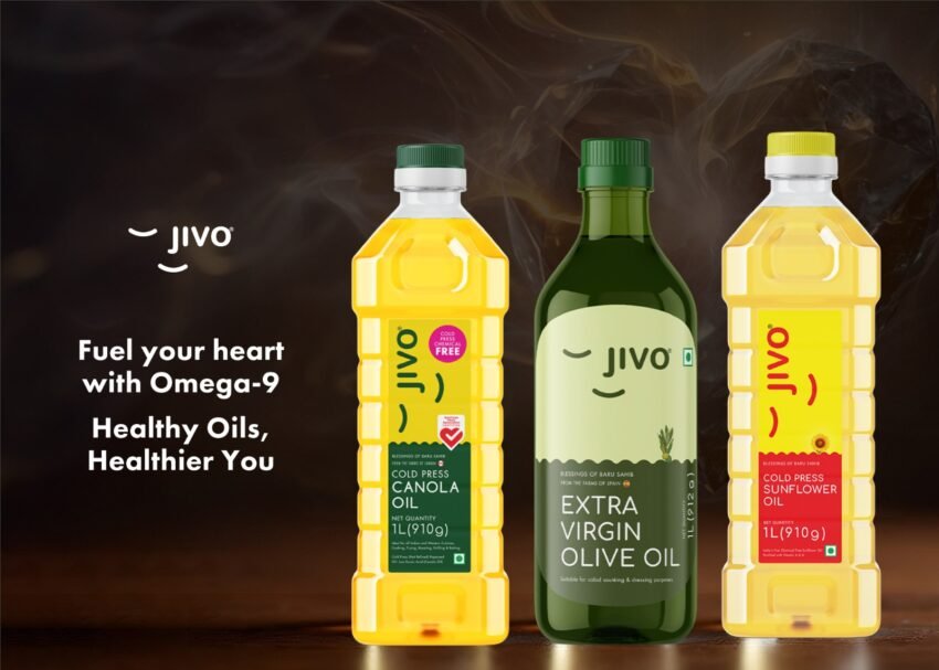 Omega-9 Rich Best Cooking oils in India - Jivo Cold Pressed oils for overall health