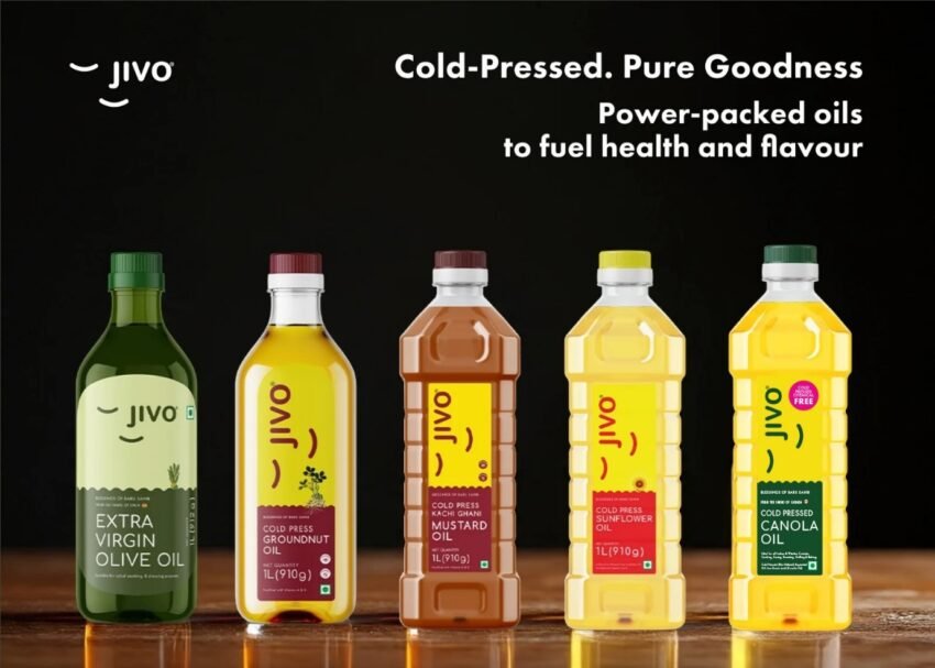 Best cooking oils in India for everday cooking - Jivo cold pressed oils