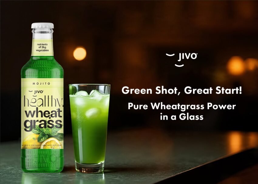 Jivo Wheatgrass Juice - The best health drink in India