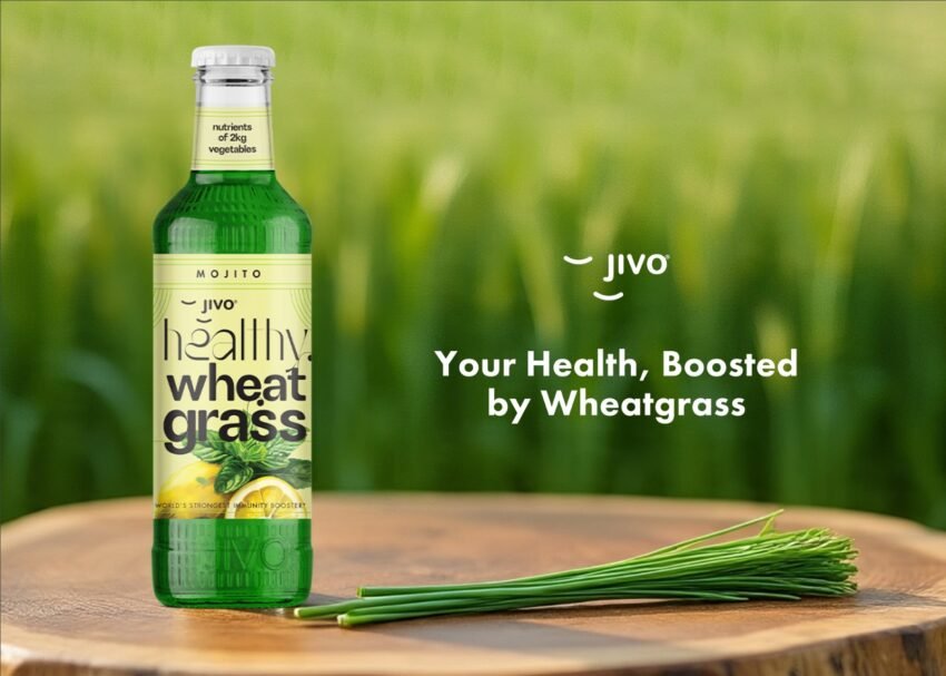 Best juices in India - Jivo Wheatgrass Juices