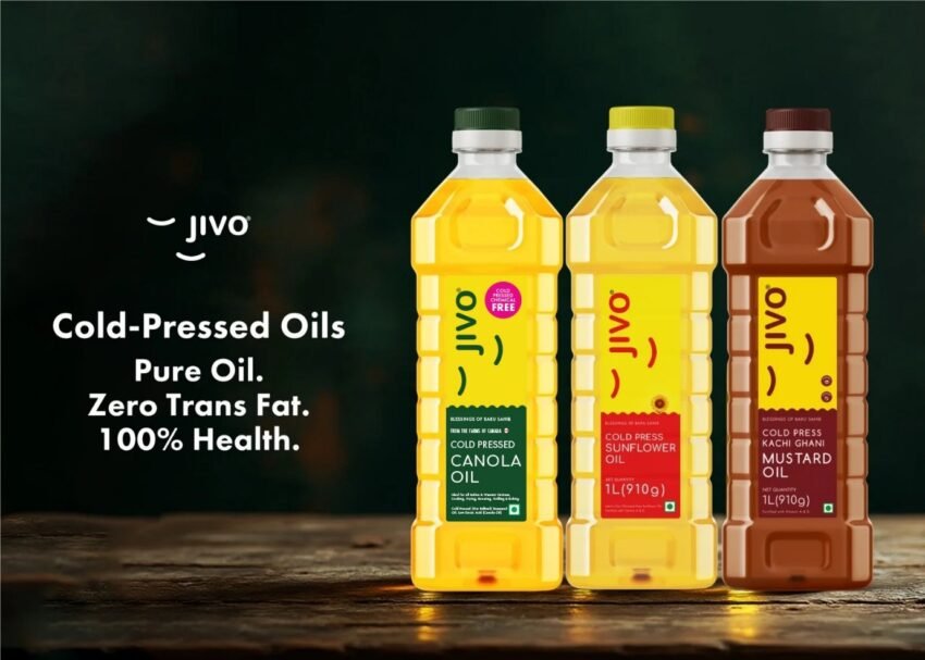 Best Trans Fat Free cooking oils in India - Jivo Cold-Pressed Oils for healthy cooking