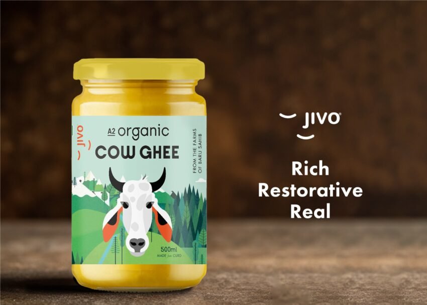 Best Ghee in India for hair and sking health - Jivo A2 Ghee Brand