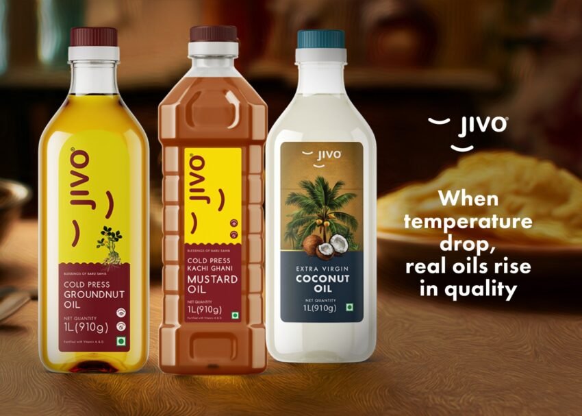 Best winter cooing oils in India by Jivo's cold-pressed oils for extra nutrition and health.