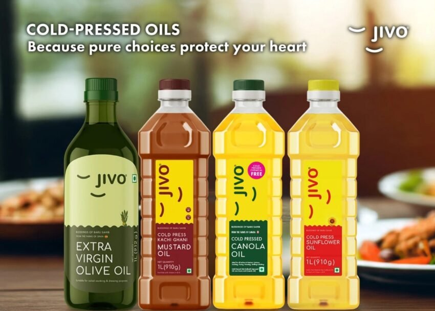 Try top 6 healthy, best cold-pressed oils by Jivo for overall wellness