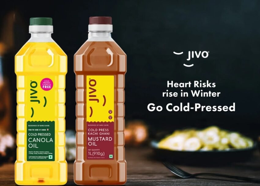 Winter care best cold-pressed mustard oil by Jivo