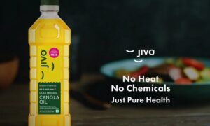 Best cooking oil in India - Jivo Cold-Pressed Canola Oil for heart and overall health.