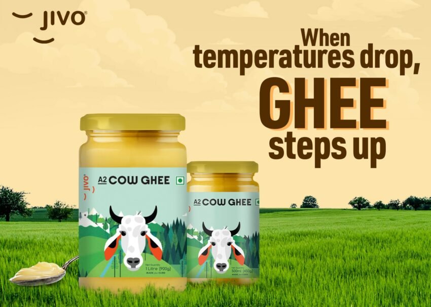 Know the health benefits of the best ghee in India during winter by Jivo