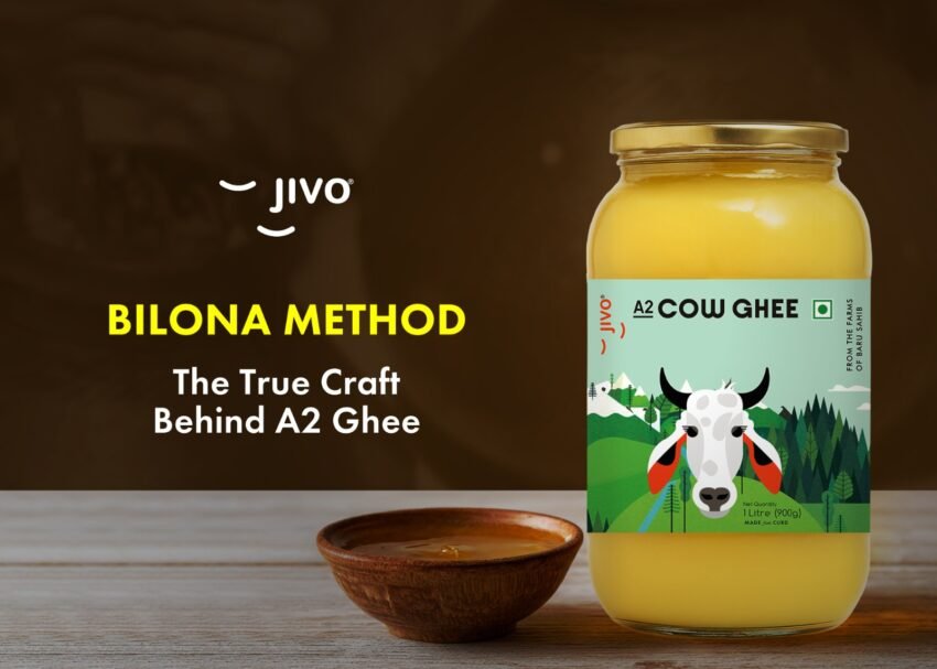 Know the Bilona method of preparing the best A2 Ghee in India by Jivo.