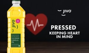 Looking for the best oil in India for heart health - try Jivo cold-pressed canola oil.