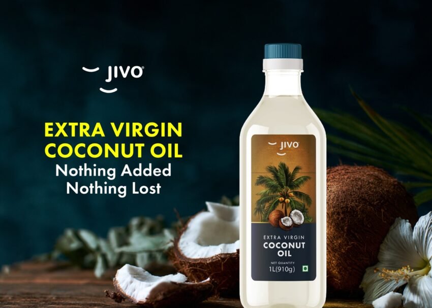 Best coconut oil in India for Heart, Hair, and Skin health.