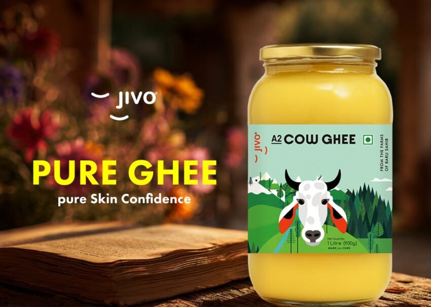 Use and experience the best A2 cow ghee in India for enhancing skin integrity by Jivo