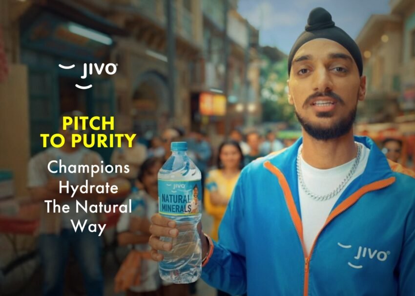 Best natural mineral water in India by Jivo, trusted by Indian cricket team's top bowler - Arshdeep Singh