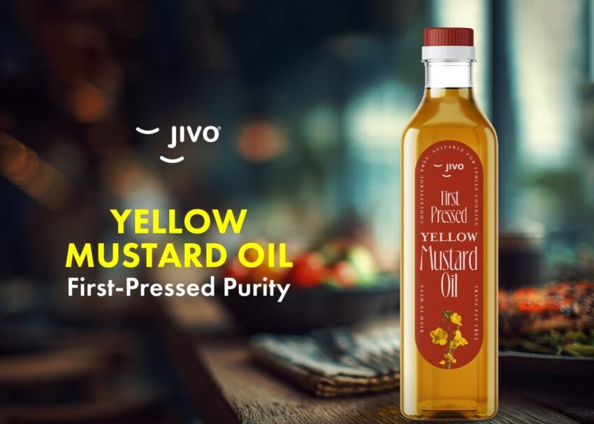 Know about the best mustard oil in India - Yellow Mustard Oil by Jivo