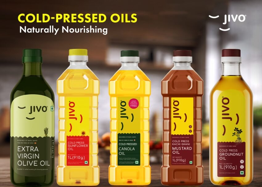 Know about the best cold-pressed oils in India by Jivo for heart health and overall wellness.