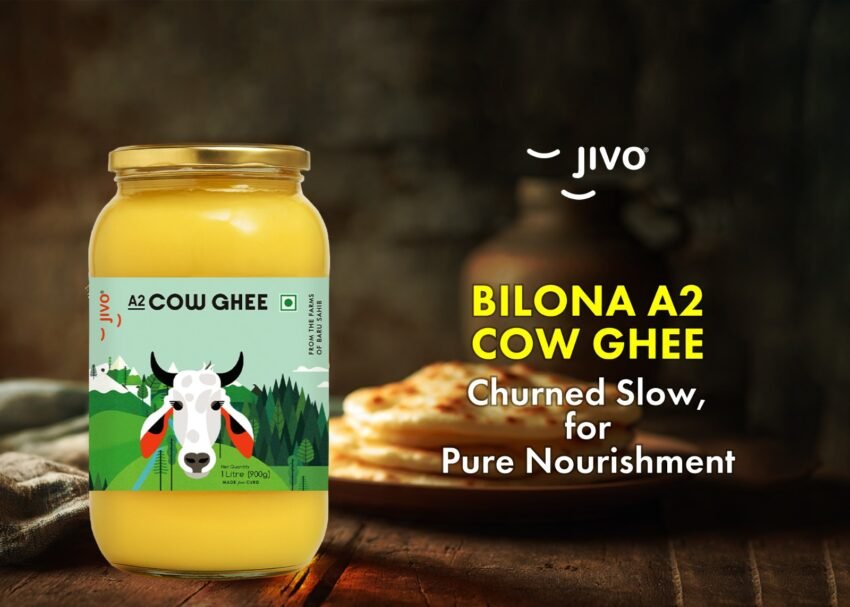 Buy best ghee in India made with Bilona Method, holding natural goodness of A2 Beta Casein Protein. Try Jivo A2 Bilona Cow Ghee and witness the health benefits.