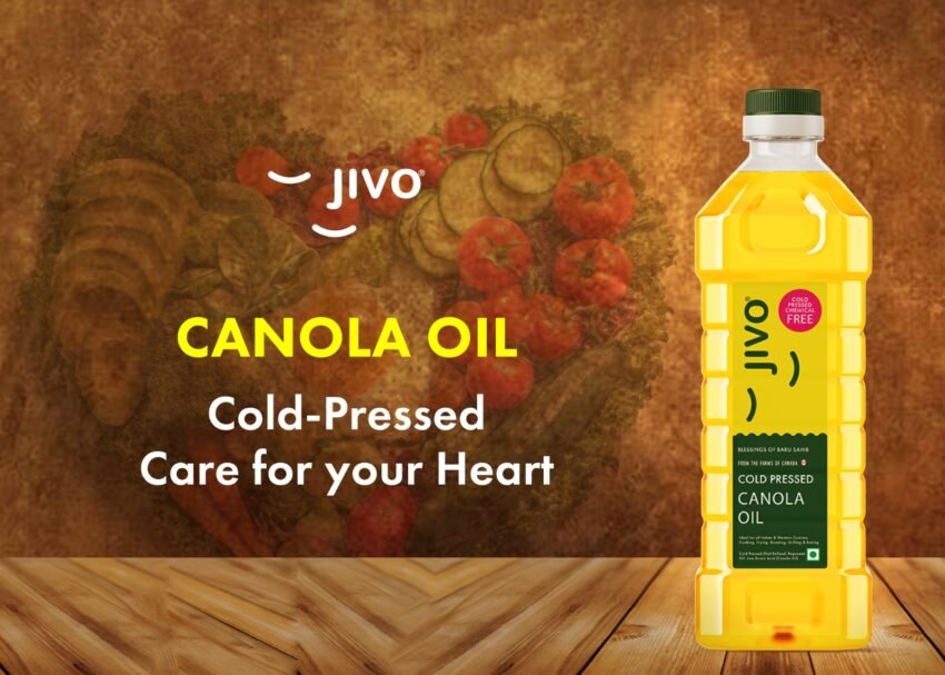 The best cooking oil for heart health in India profiles cold-pressed extraction, low saturated fat, high monounsaturated fats, is vitamin fortified, and cholesterol-free. Cold-Pressed Canola Oil is known world-wide for its low saturated fat at 7% and oleic acid, beneficial for heart health.