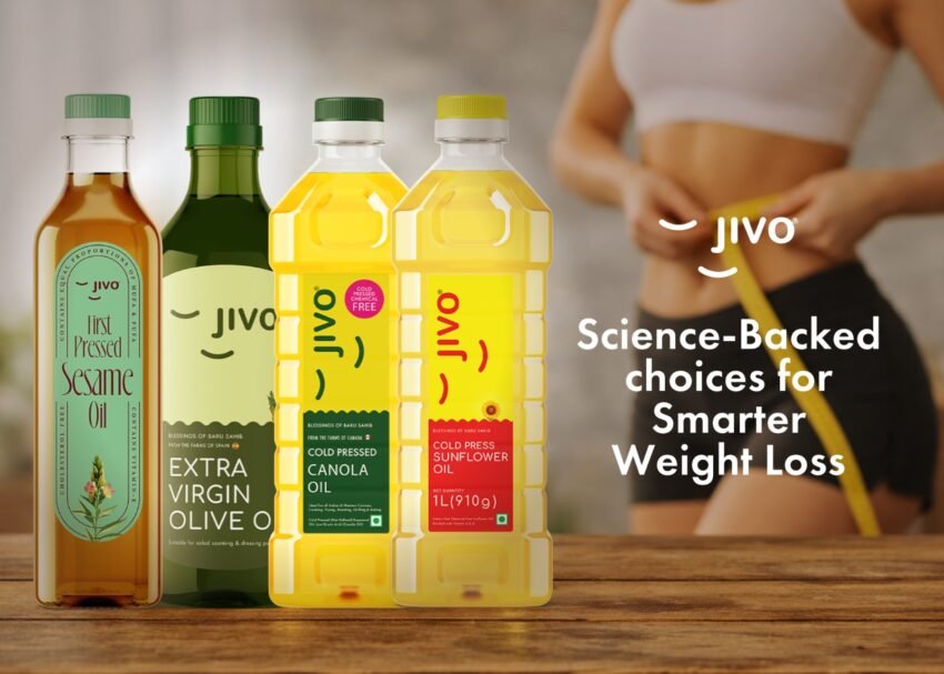 Best cooking oils for weight loss in India - cold-pressed oils fortified with vitamins A and D.